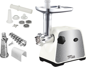 Електрична м'ясорубка із соковижималкою + насадка для приготування ковбас та кебе Zepline ZP-002