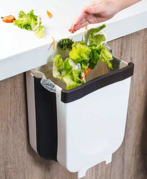 Складаний контейнер для сміття на двері Kitchen Wet garbage FLEXIBLE BIN, розкладний