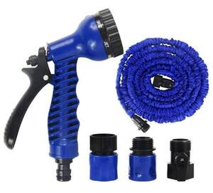 Шланг для поливу 45 метрів X-hose, садовий поливальний шланг 45 м, шланг-гармошка для поливу